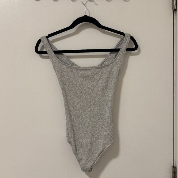 SKIMS Grey Cami Bodysuit Light Grey Size S - Picture 1 of 2